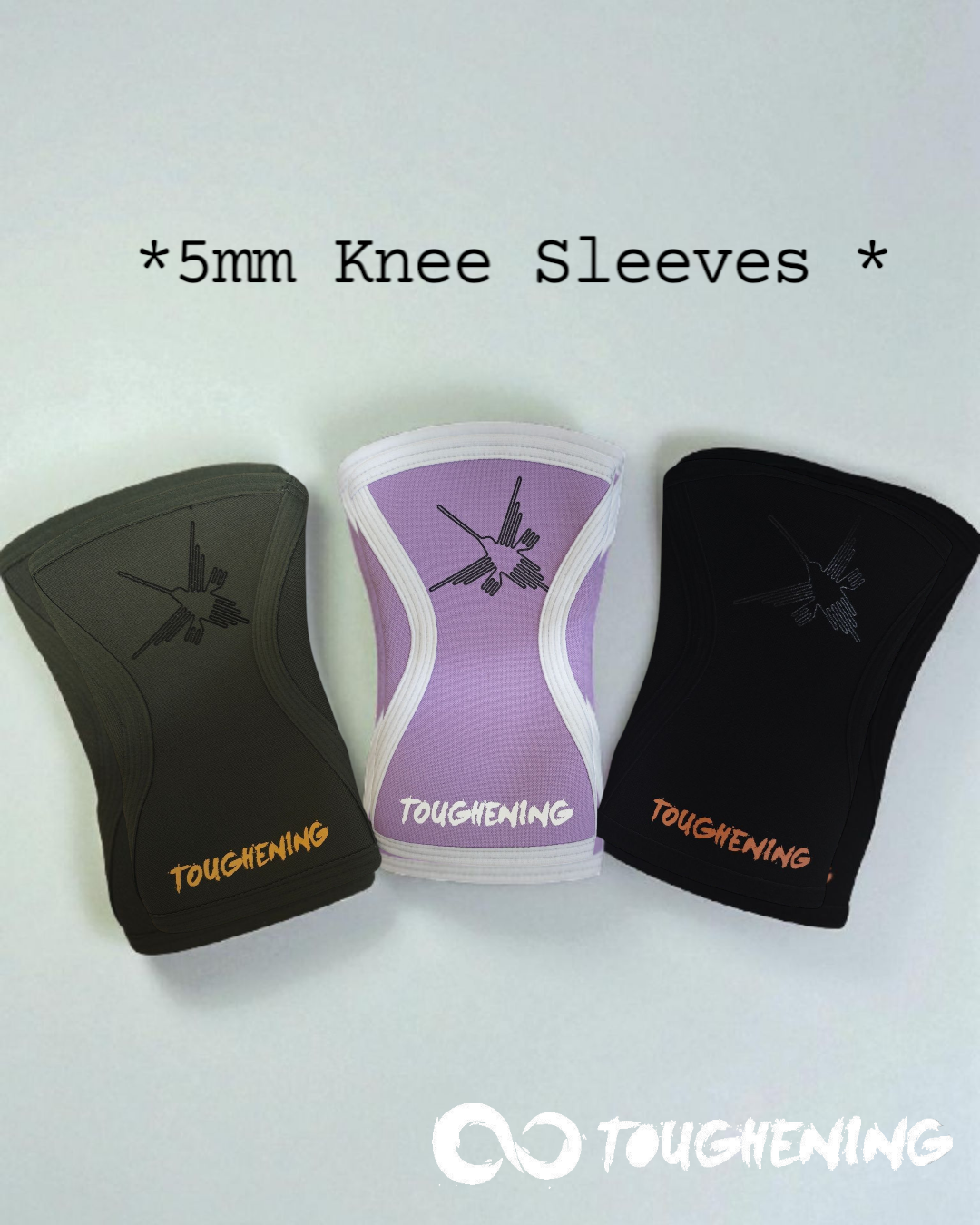 力煉TOUGHENING 5mm護膝Knee Sleeves