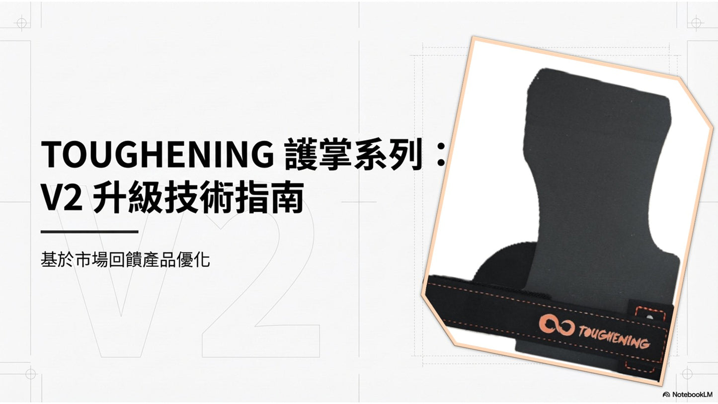 【力煉】Toughening新款護掌Crossfit Grip V2