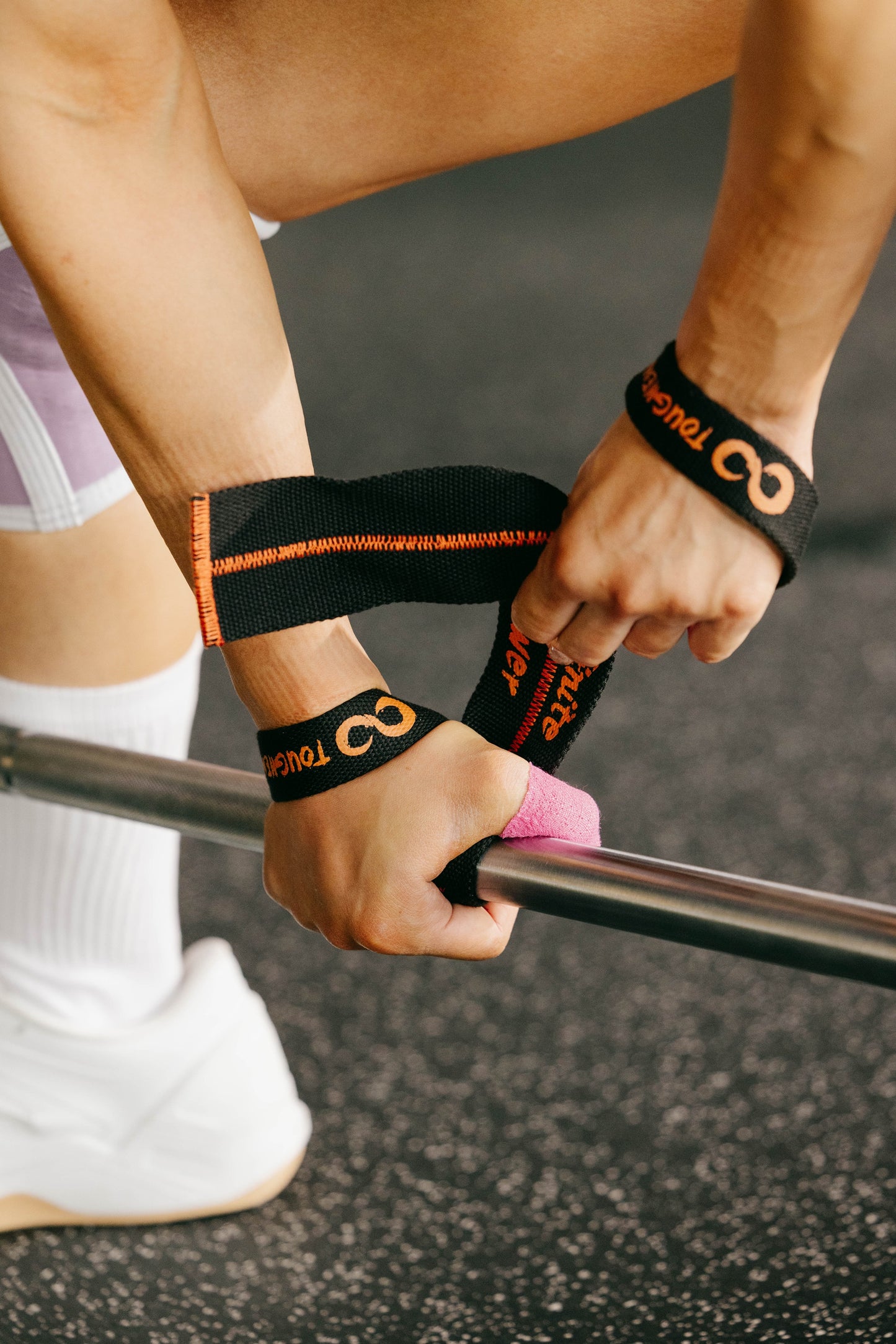 【力煉】TOUGHENING  舉重拉力帶Lifting Straps 台灣現貨