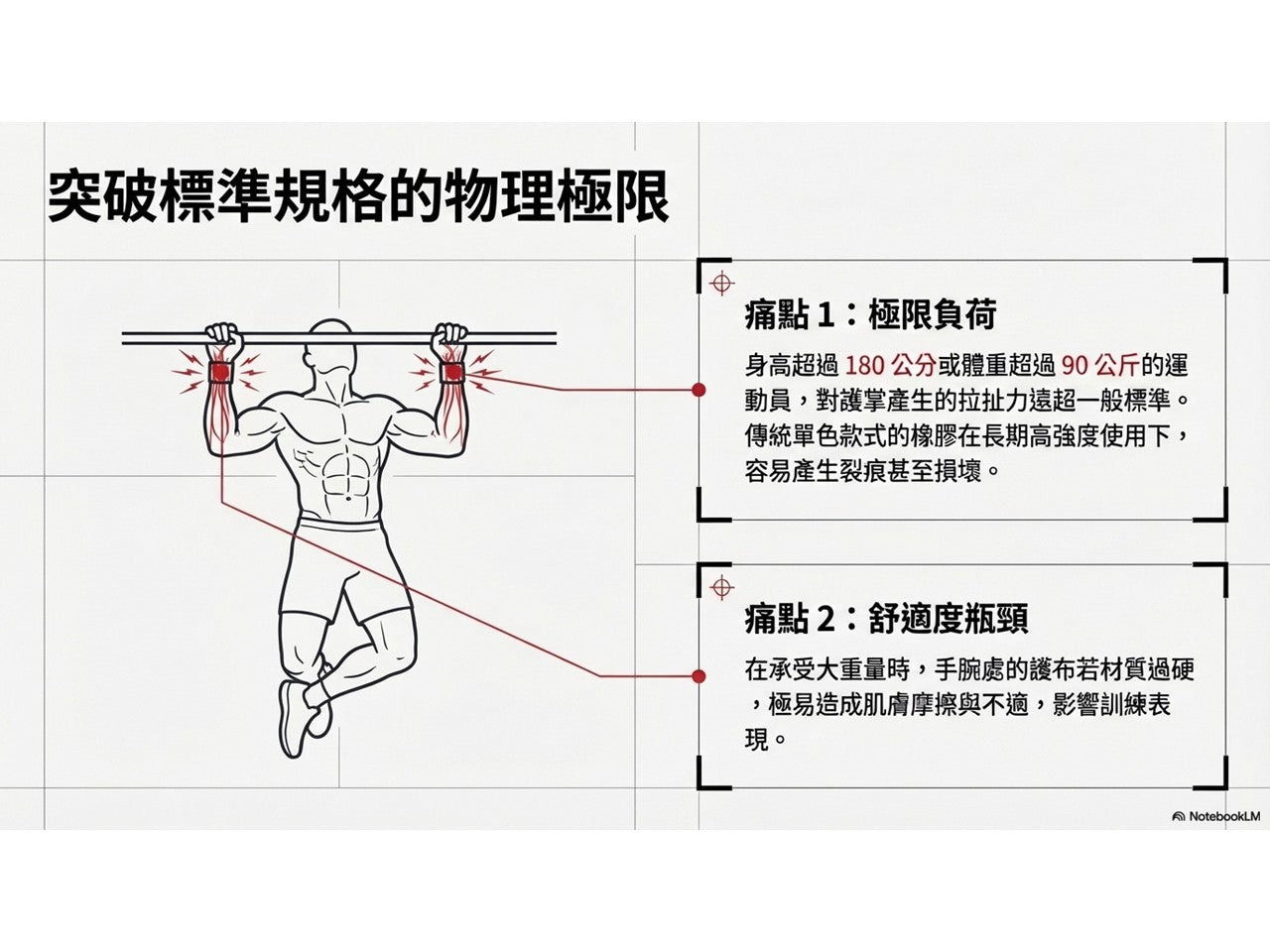 【力煉】Toughening新款加厚護掌2.2mm